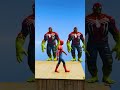 GTA 5 Epic Water Ragdolls Spiderman Jump/Fails Ep 291 #shorts