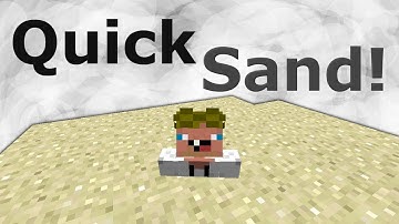 Quick Sand in Vanilla Minecraft! Failboat-Inventions! Vanilla Minecraft