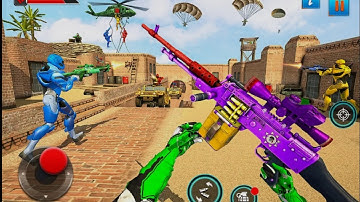 Counter Terrorist Robot Shooting Games | Robot Shutter Gun Games | Gameplay Android iOS