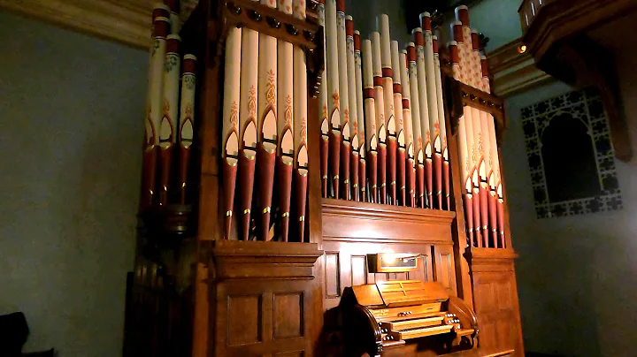 1893 Steere and Sons Organ - Luther Memorial Church, Madison, Wisconsin