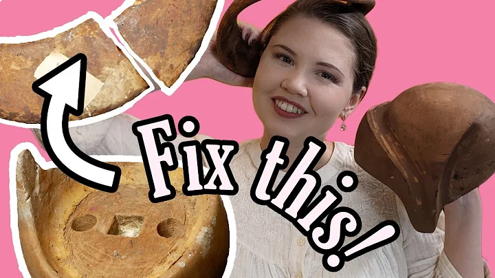 Restoring my antique & vintage hat blocks  | Hat b...