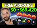 Top FREE Airdrops for 2024 ($0 Required)