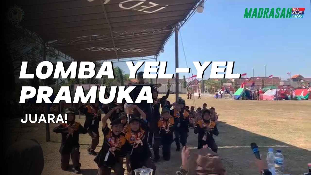 KEREN! MIN 1 Gresik Juara Lomba Yel yel PRAMUKA