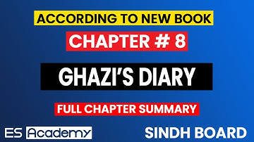 Class 9 new English book | Unit # 8 | GHAZI