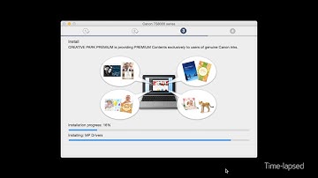 Canon PIXMA TS8020 - WiFi Protected Setup with a Mac