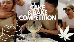 CAKE AND BAKE COMPETITION WITH CHY & EJA *HILARIOUS*