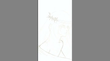 digital art process procreate/ sketch/ line art & color - Digital painting (procreate)