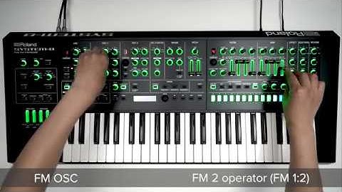 Roland SYSTEM-8 v.1.20 - FM OSC