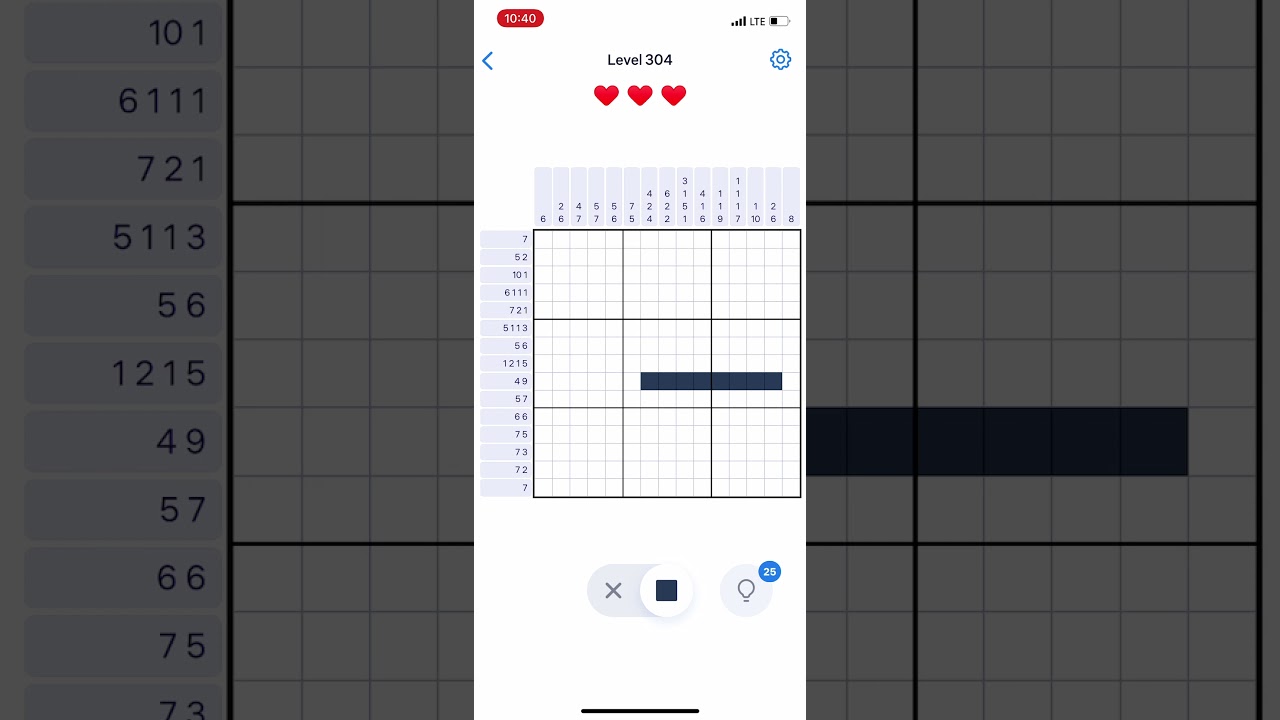 Nonogram.com - Number Puzzle LEVEL 304 - No Boosters - YouTube