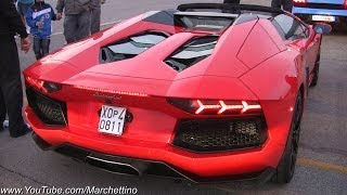 The Ultimate Lamborghini Aventador Sounds!