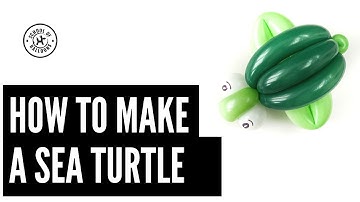 How To Make A Balloon Sea Turtle