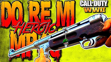 COD WW2 HEROIC MP40 GAMEPLAY(HEROIC MP40 DO-RE-MI II) COD WW2 HEROIC WEAPON CAMO CHALLENGES