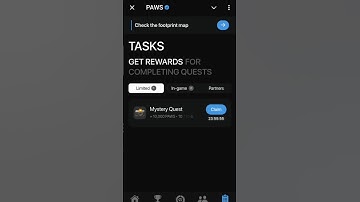 Paws Mystery Quest Today Claimed