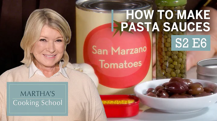 Martha Stewart Teaches You How To Make Pasta Sauce...