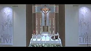 Mass for Divine Mercy Sunday at SGM - 4.12