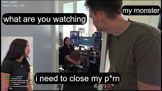 Arther & Emily enter Julia's room at the wrong time