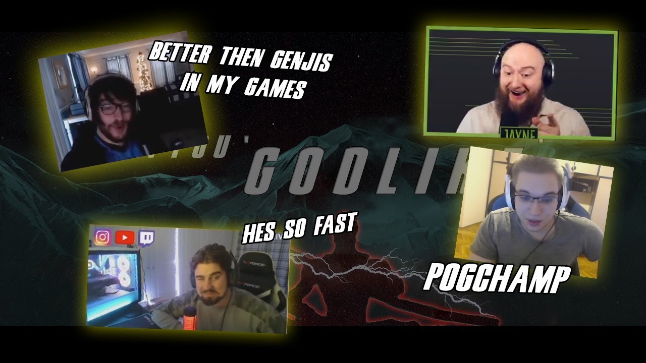 Twitch Streamers React To My Genji Montage (With Chat)