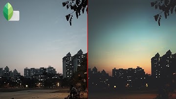 Snapseed Tutorial: Photo Editing :Best Color Effect Photo Editing (Sunset)
