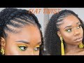 HOW TO FLAT TWIST | NATURAL HAIRSTYLE FOR GRADUATION AND EVERY OCCASION | BetterLength