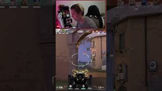 ONE TAPS on ASCENT with GUARDIAN on YORU (Valorant) #Shorts