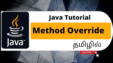 Tamil | Overriding in Java