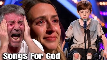 15-Year-Old Sings Hallelujah for Parents He Lost Judges Can t Hold Back Tears