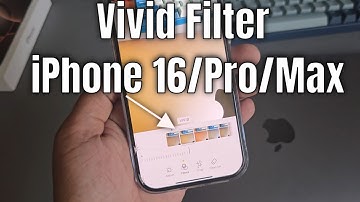 Hoe stel je het levendige filter in op de iPhone 16 Pro/Max? | Stel het levendige filter in als s...