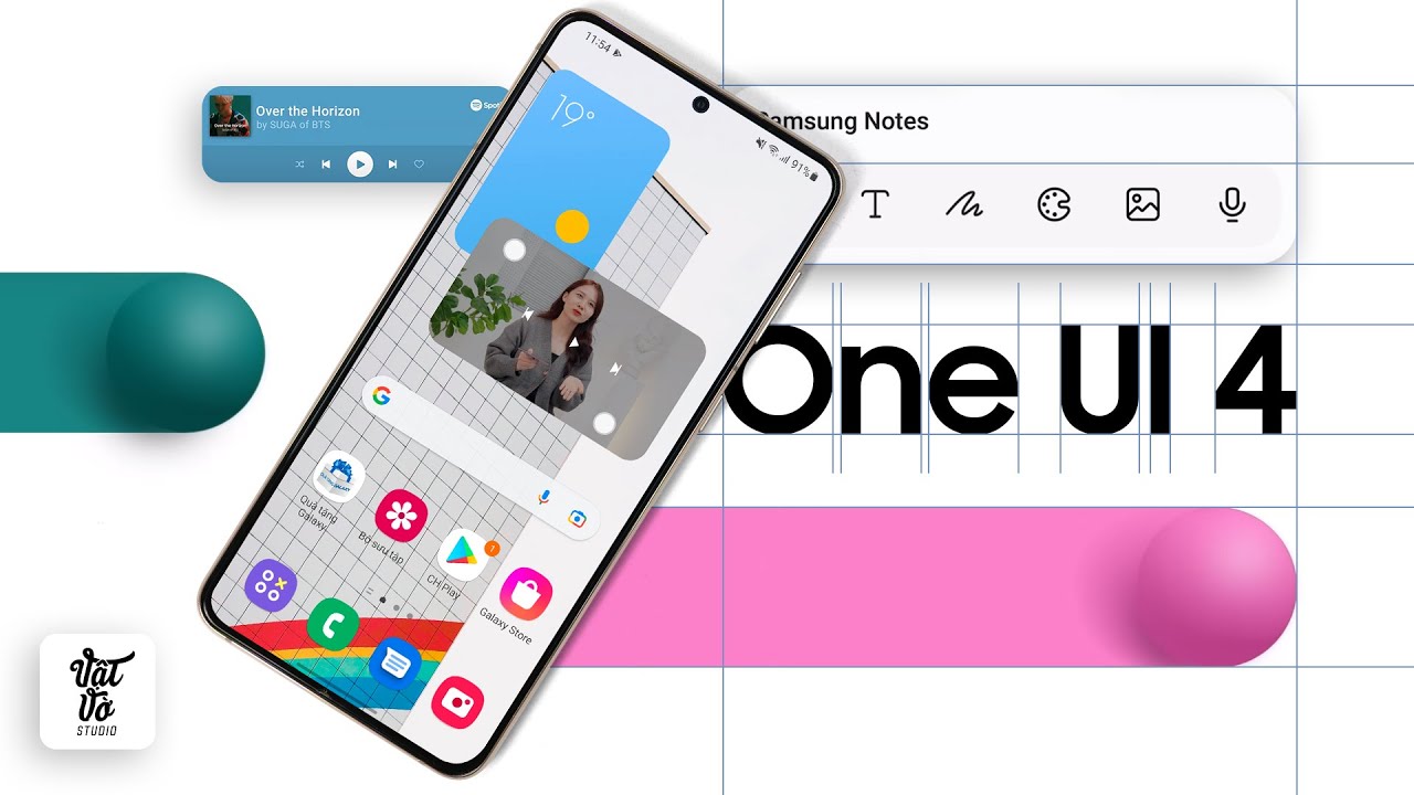 Trải nghiệm One UI 4: update Android 12 có gì mới?