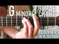 How To Play "Gm" Guitar Chord // Beginner Guitar Chord Series #22 #Shorts