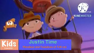 Kids Channel Justin Time Promo