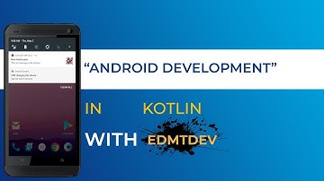 Kotlin Android Tutorial - Send Picture with Firebase Cloud Messaging
