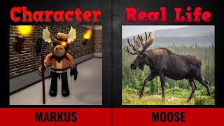 Piggy Skins vs Real Life Characters UPDATED PIGGY 2 CHAPTER 9!