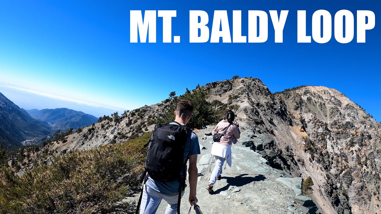 Climbing Mt Baldy via Baldy Notch, Devil's Backbone and Baldy Bowl ...