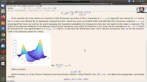 Lecture 7A: TIME-DEPENDENT PERTURBATION THEORY