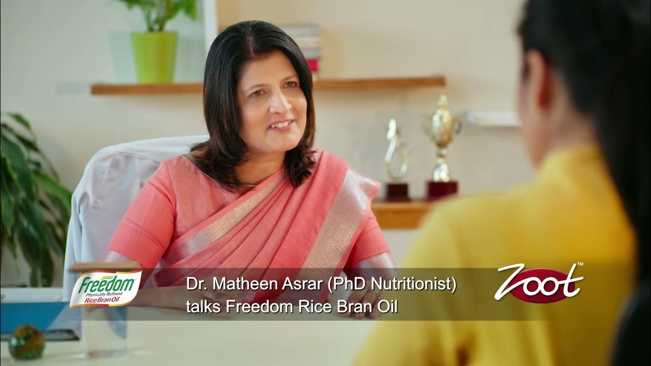 Zoot Review Freedom Rice Bran Oil 20 sec Kannada YouTube