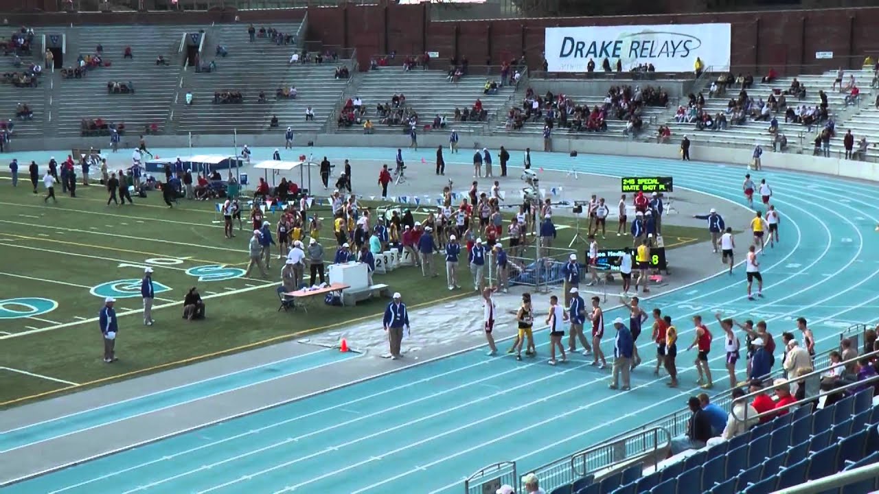 2011 Drake Relays Men's Distance Medley Relay (College Division) YouTube