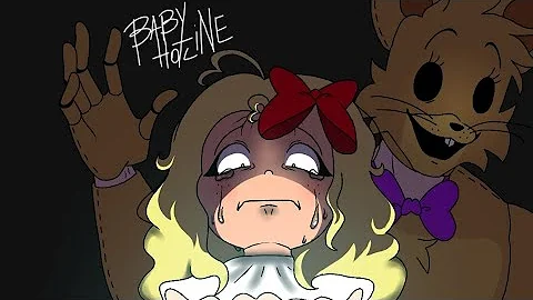 BABY HOTLINE MEME (fnaf) // flipaclip