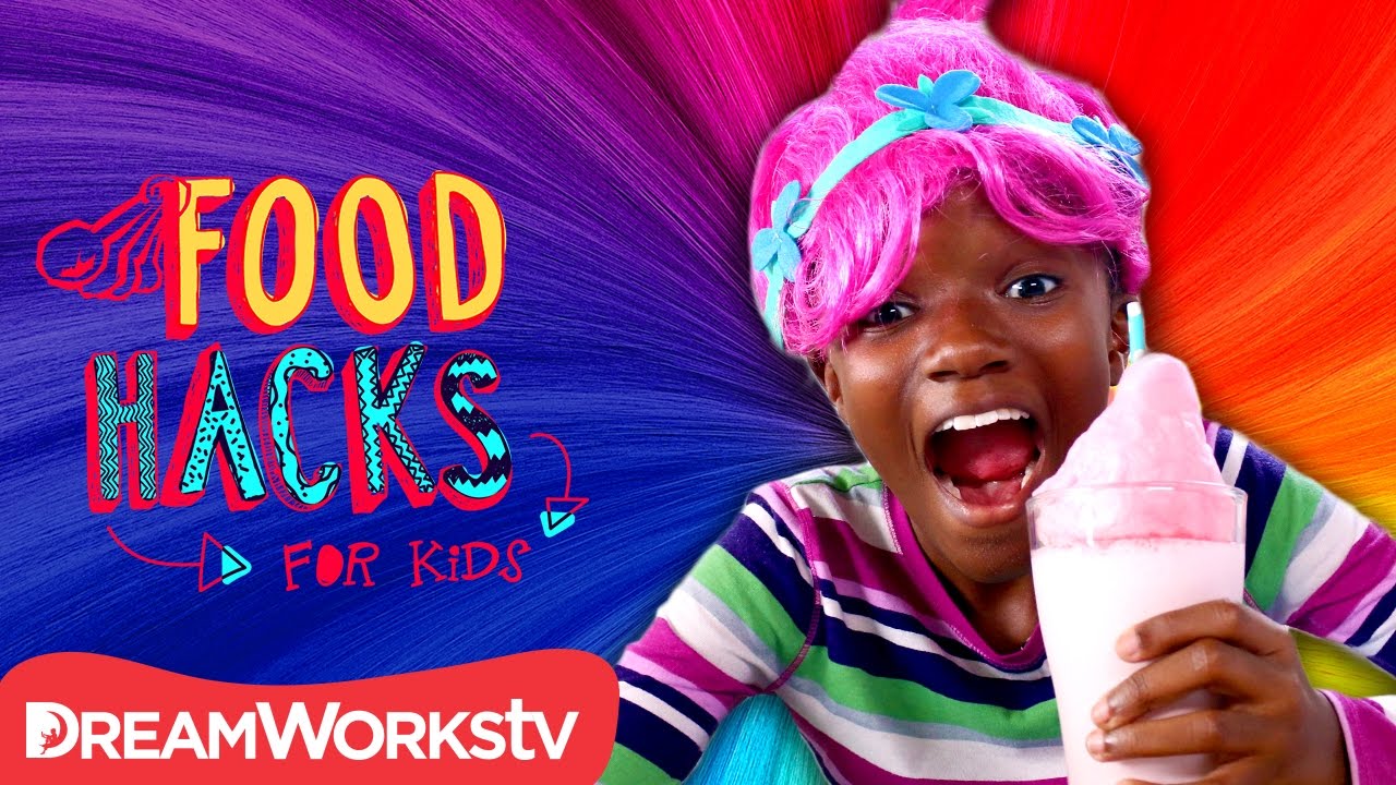 summertime blues Tasty TROLLS Treats | FOOD HACKS FOR KIDS