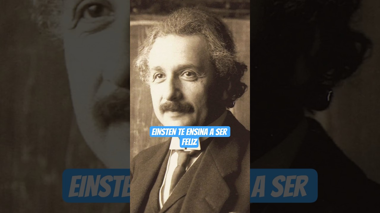 A fórmula da FELICIDADE segundo EINSTEIN