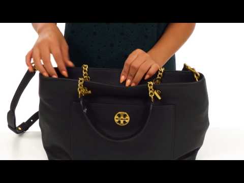 tory burch chelsea slouchy leather tote