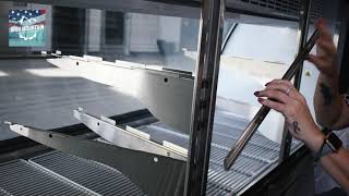 PeakCold Commercial Deli Case Shelf Installation