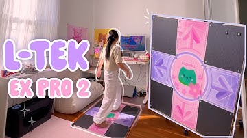 ✨Custom DDR Mat Unboxing - L-TEK EX PRO 2 (maty-taneczne) ✨ FREE ART DOWNLOAD!