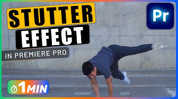 How to do STUTTER Effect in Premiere Pro