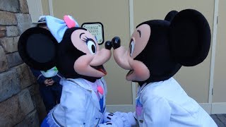 TDS ミニーご苦労様♡「ミッキーとミニーの交代」お見送り