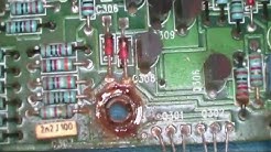 WATER DAMAGED MTX THUNDER 250X AMPLIFIER TROUBLESHOOTING PT1 