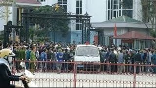 Khởi tố vụ dân biểu tình, bao vây UBND tỉnh Thanh Hóa “đòi biển”