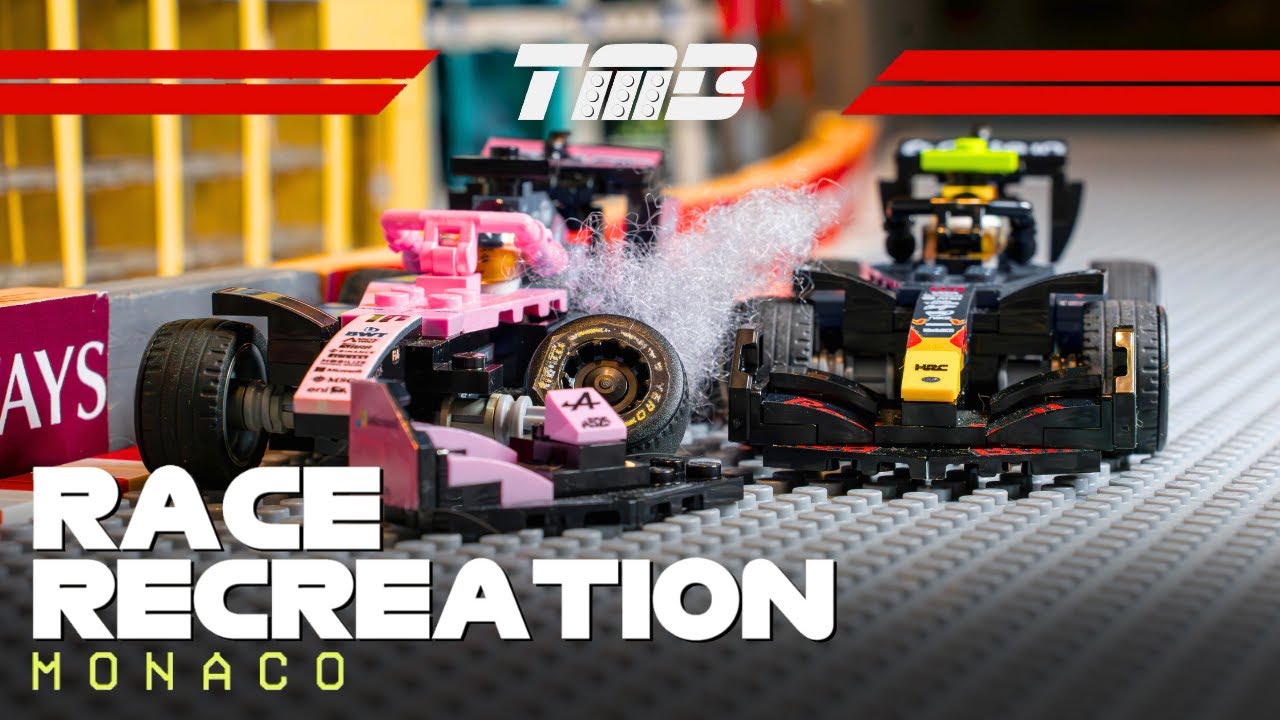 Race Recreation | 2025 Lego Monaco Grand Prix