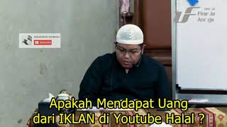 Apakah Halal Uang dari IKLAN YOUTUBE, ini PENDAPAT dr ustadz Firanda Adirja hafizhahullah screenshot 4