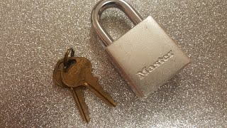 (103)  Master lock 570 Padlock. #LockpickingBelfast