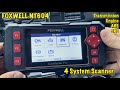 Foxwell NT604 Overview - 4 Module Scanner (Engine, Transmission, ABS and SRS)